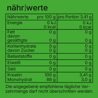 Creatin Monohydrat, 300 g