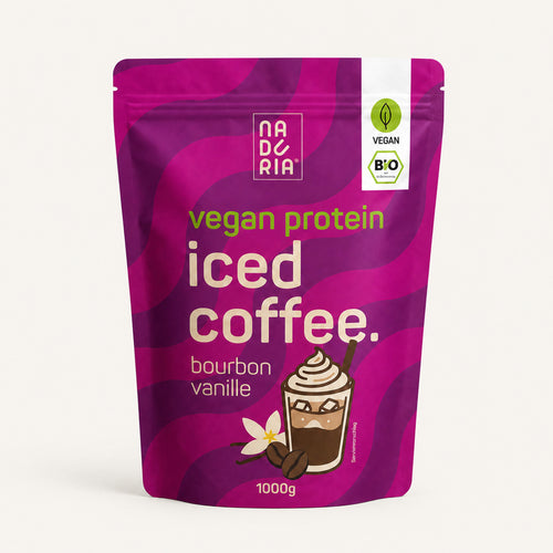 Bio Vegan Protein Iced Coffee – Bourbon Vanille, 1.000 g