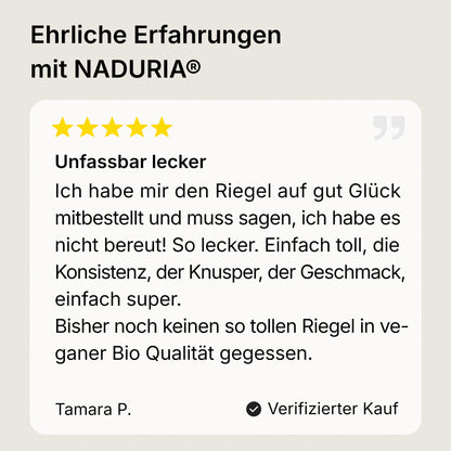 CRISP! Bio Vegan Proteinriegel – Vanilla Cookie Dough, Einzelriegel