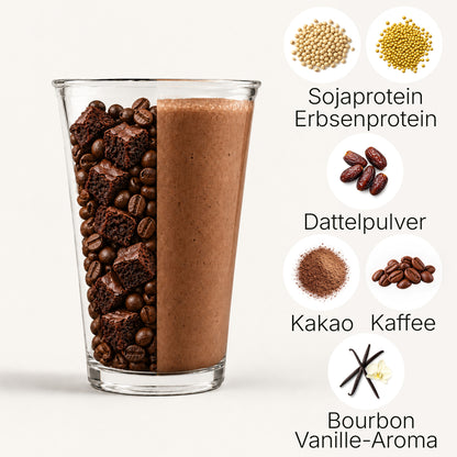 Bio Vegan Protein Iced Coffee – Chocolate Brownie, 300 g