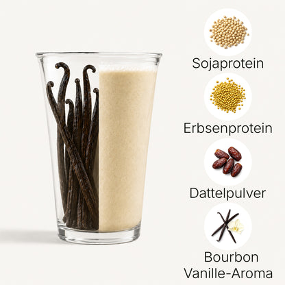 Bio Vegan Protein Shake – Bourbon Vanille, 1.000 g