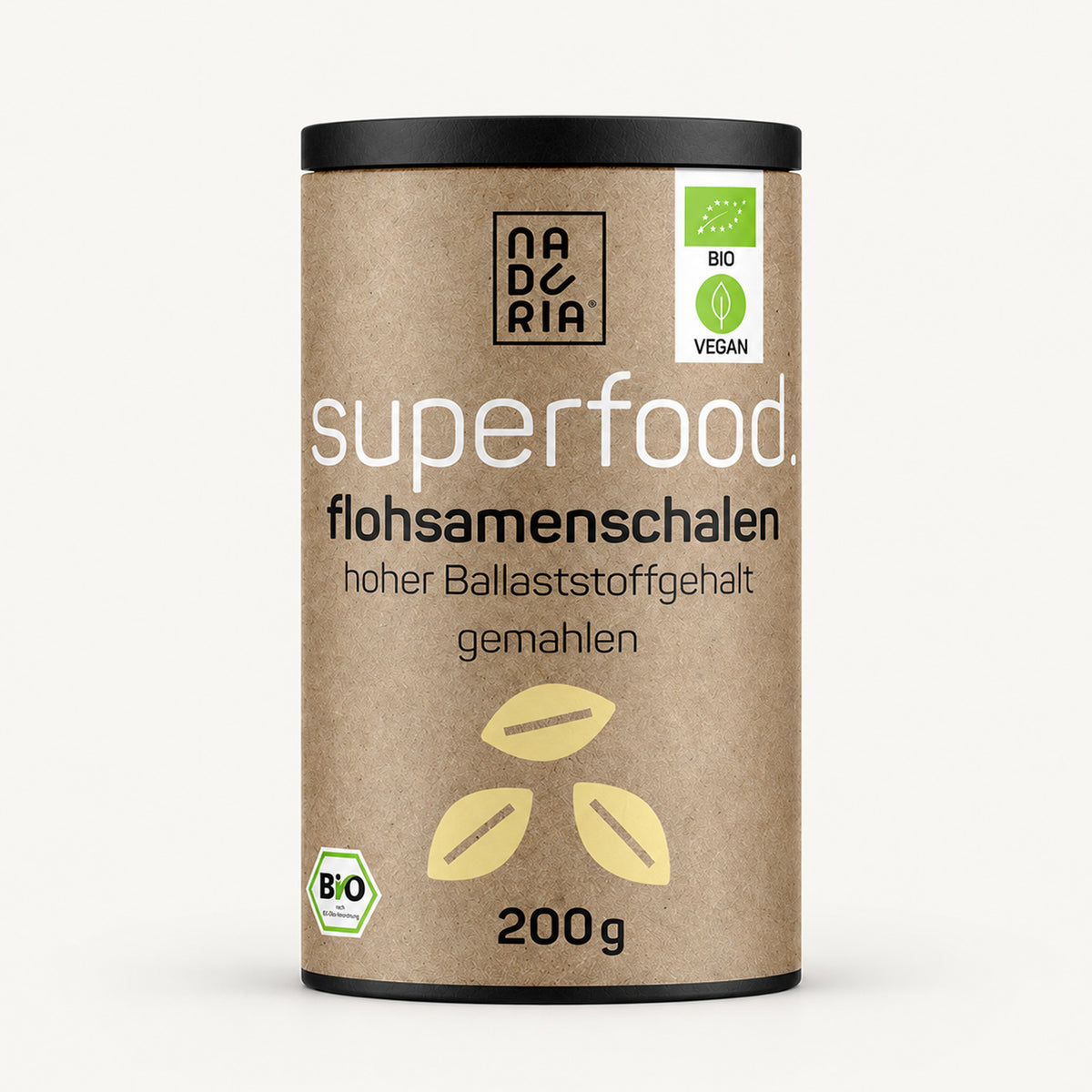 Bio Flohsamenschalen gemahlen, 200 g